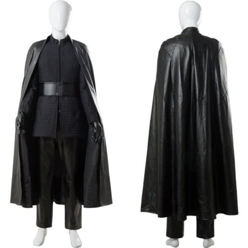 Movie Cosplay Kylo Ren Cosplay Costume Full Sets Outfit Ver.2