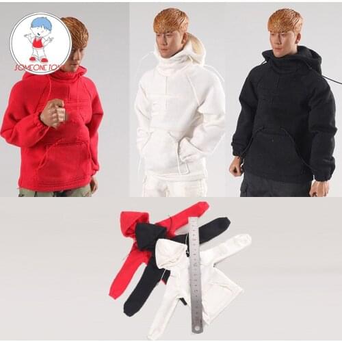 1/6 scale Male Soldier Figure CCTOYS CC008 Fashion Hoodies Hooded Sport Long sleeve for 12 inches Body model accessory