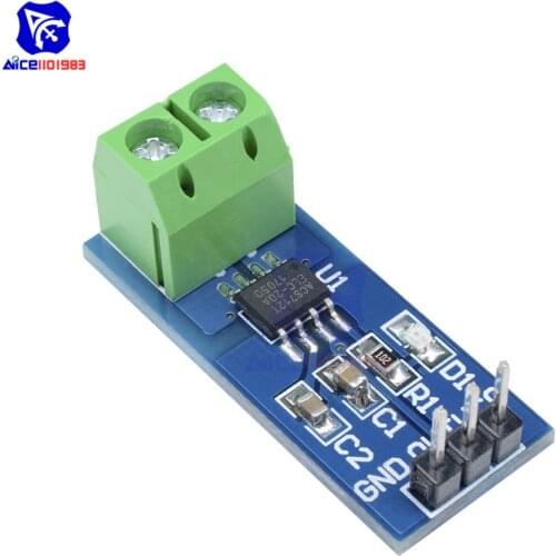 20A Range Hall Current Sensor Module ACS712 Module for Arduino Module ACS712T Hall Transduce Current Sensor