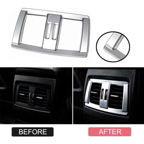 New Chrome Rear Air Vent Cover Trim for BMW 1 2 3 4 Series F20 F21 F22 F23 F30 F31 F34 2012 2013 2014 2015 2016