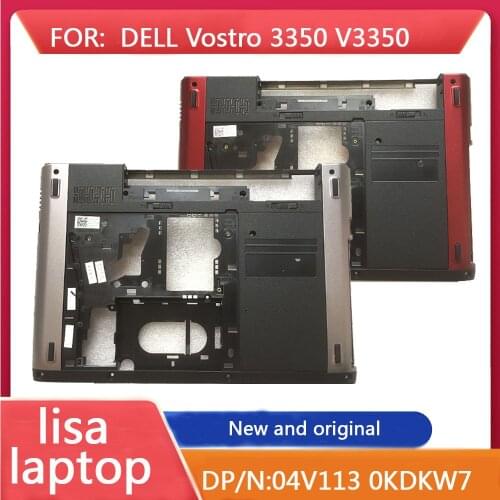 Suitable For Dell Vostro 3350 V3350 Bottom Cover, Red / Silver D Shell 04V113