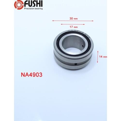 NA4903RS Bearing 17*30*13 mm ( 1 PC ) Solid Collar Needle Roller Bearings With Inner Ring NA4903 RS Bearing