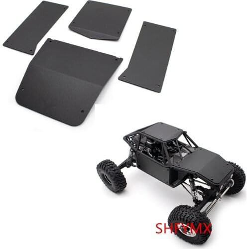 Rc Car Aluminum Alloy Body Guard Set For 1/10 Rc Crawler Car Axial Capra UTB Off Road Buggy Diy Accessories Parts