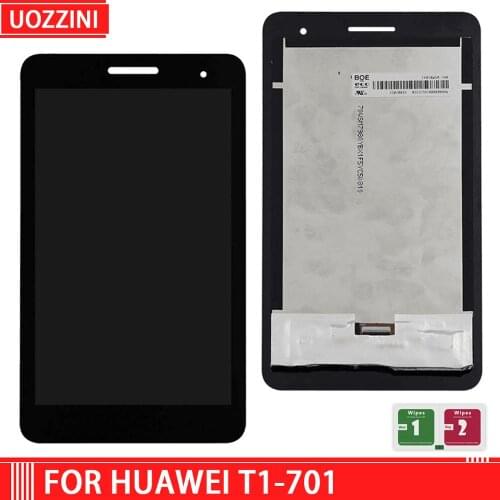 7" New For Huawei Honor Play Mediapad T1-701 T1 701U T1-701U T1-701W LCD Display With Touch Screen Panel Digitizer