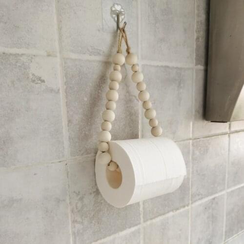 Towel Lanyard Toilet Paper Holder Household Hotel Bathroom Decoration Supplies Kitchen Paper Towel Holder Bathroom Decoration