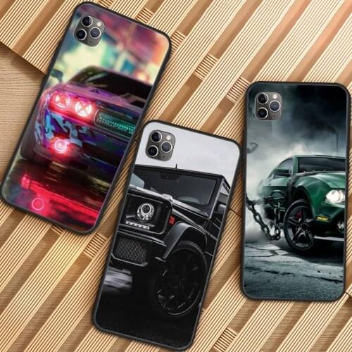 Sports Cars Male Men Phone Case for iPhone 11 12 mini pro XS MAX 8 7 6 6S Plus X 5S SE 2020 XR