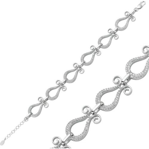 Tevuli 925 Sterling Silver Tulip Womens Bracelet