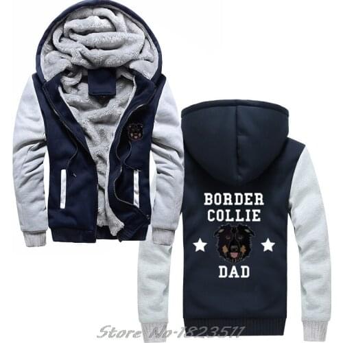 Sunlight Border Collie Hoodie Mens Border Collie Dad Dog Owner Sweatshirt Comfortable Male Funny Hip Hop Jacket Hoody