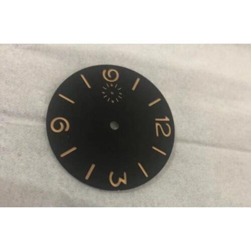Free Shipping 1pc Brand New 39mm Size Black Watch Dial for ETA 6497 6498
