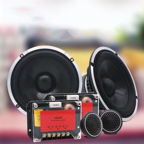 6.5 Inch 80W Car Audio Speaker Car Audio Front Door Modified Speakers High Fidelity Car Subwoofer Car Audio And Video