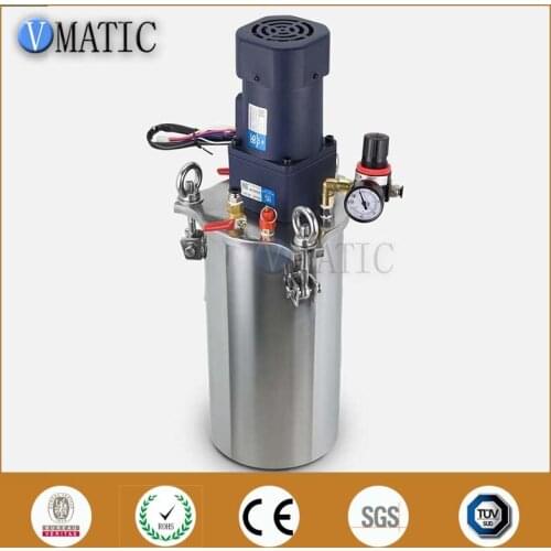 Free Shipping High Quality Electrical Mixing Blade Stainless Steel Air Pressure Glue Dispensing Pressure Tank Container