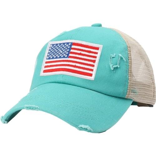 New Brand Cotton Baseball Cap Men Women Hip Hop Mesh Hat Trucker Hat Dropshipping Fishing Hat Unisex-Teens Embroidered