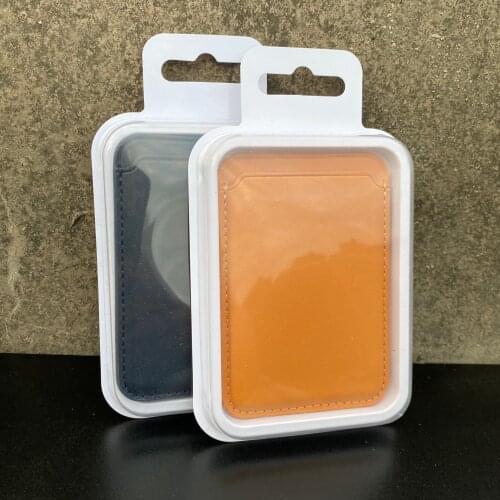 The card case is suitable for iphone12 magnetic MagSafe card sticker packaging back card cover PVC packaging box