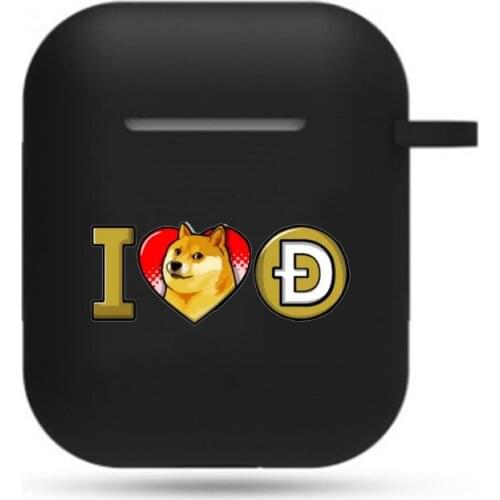 Cartoon anime Doge Earphone Case Headphone Case Props boy Girls cartoon Airpods Bluetooth Earphone case Protective Headset Cover