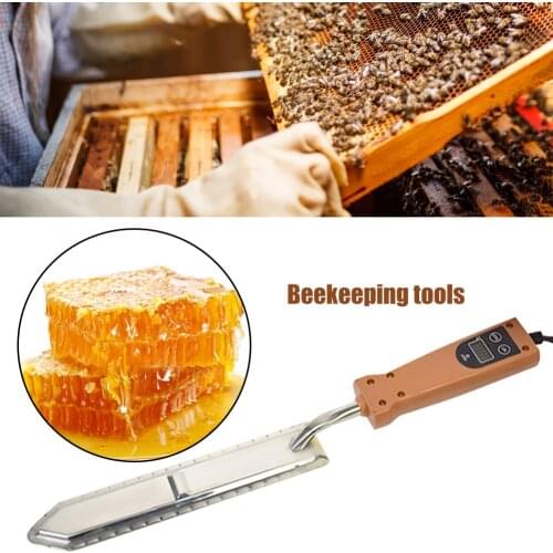 Electric Bee Honey Knife Effective Beekeeping Equipment Automatic Heat Up QuicklyBeehive Extractor Handle Tool Beekeeper Tool