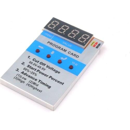 FATJAY ESC NEW program card for XC XP series RC airplane car