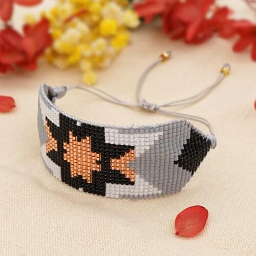 Go2boho 2021 Star Pattern Bracelet Inspired Pulseras Collection Jewelry Armband Delica Miyuki Seed Beads Bracelets Women Gift
