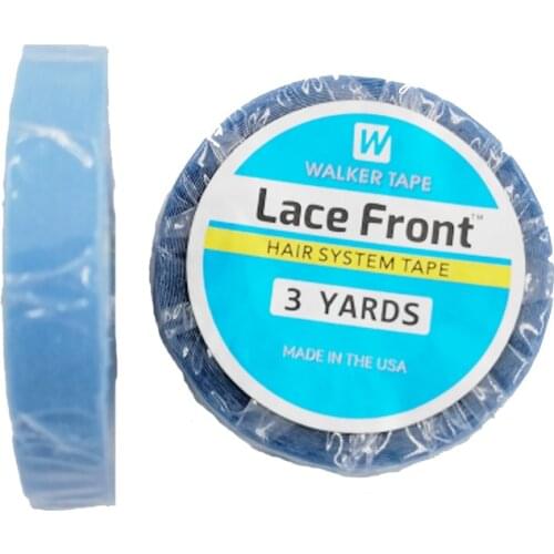3 yards Blue color lace front walker tape for tape hair extension double side tape for wig toupee hair system tape