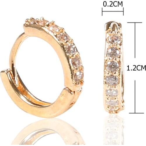 Modish Ornament Ear Ring Female Temperament Double Heart Cross Eardrop Stud Earrings Personalized Ear Clip Ear Buckles Girl Gift