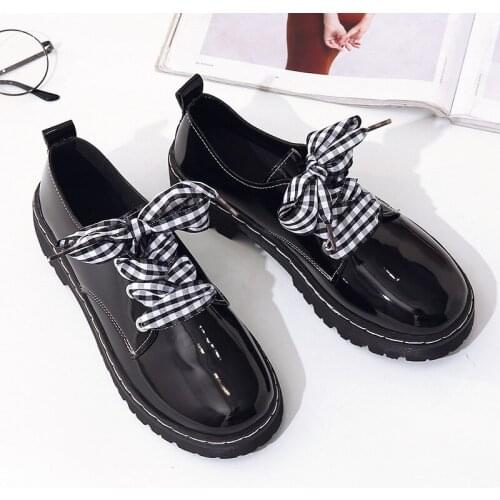 2021 Japanese New Summer Lolita Shoes Sweet Flat Bottom Uniform JK Shoes Anime Cosplay Kawaii Shoes
