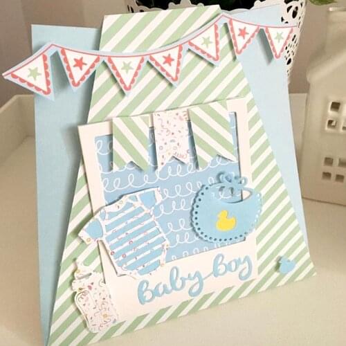 Panalisacraft Baby Diecut Metal Cutting Dies for DIY Scrapbooking/Card Making/Kids Fun Decoration Supplies