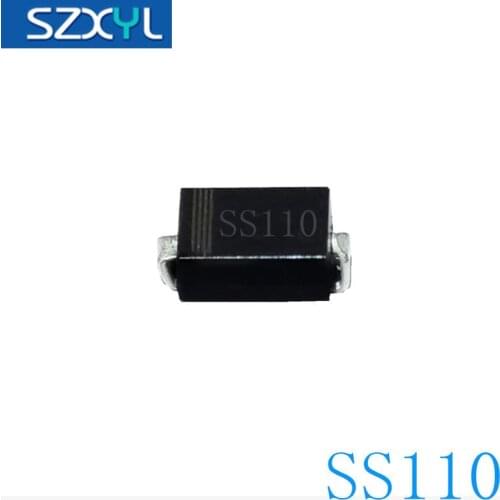 Factory Direct Supply Ss110/Sr1100 SMD Schottky Diode 1A100V SMA /DO-214AC