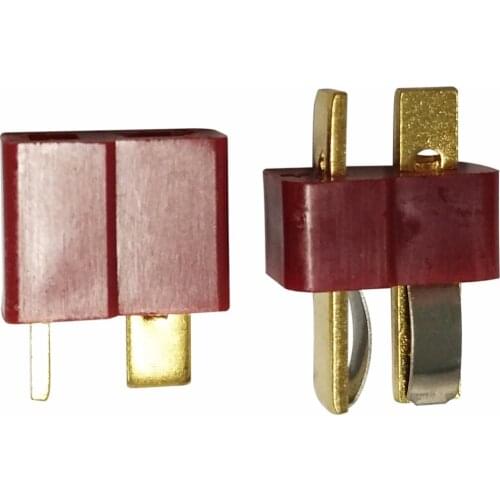 500 pairs/Lot dean Connector Golden T plug For ALL RC ESC Battery helicopter Airplane