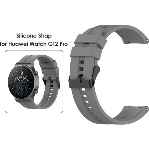 Band Replacement Belt Outdoor Shopping Silicone Wearing Accessories for Huawei Watch GT2 Pro 2e Strap Soft Watchband