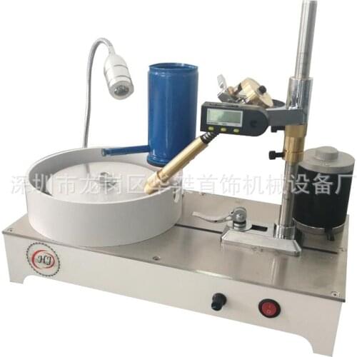 New Gem Faceting Machine Jade Stone Angle Machine Jewelry Polisher Flat Grinder Speed Adjustable 1800RPM Y