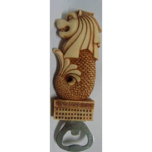 Singapore Lion City Landscape Series Resin Memorial Collection Fridge Magnet