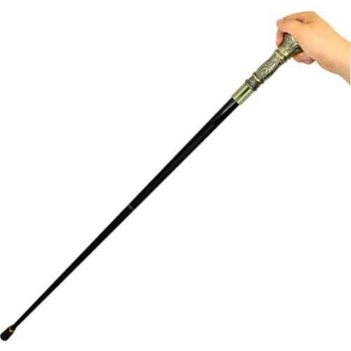 Fashion Walking Cane Stick Elegent Men Ball Handle Hands Canes Vintage Metal Crutch Gentle Man Canes Hand Crutch Sticks Men 91cm