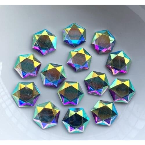 New fashion 12mm Flat back Rhinestone Black&White AB Resin No Sew On Crystals for DIY Wedding decorate jewelry Stone -T14