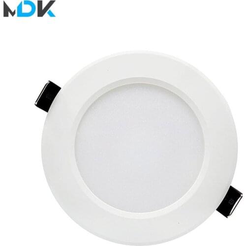 LED White Downlight Lamps waterproof 5W 9W 12W 15W 18W AC 220V 230V Built-in drive Led Down light Lamp