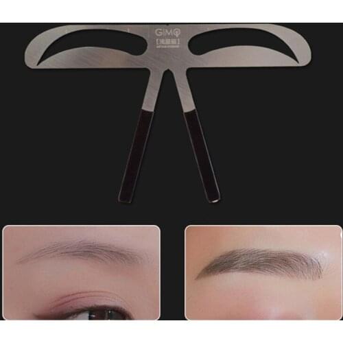 New Microblading Eyebrow Shaper Template Stencil Ruler Definition Permanent Makeup Free Shipping