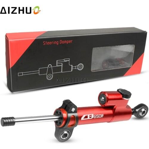 Universal Aluminum Motorcycle Damper Steering Stabilize Safety Control For HONDA CBR650F/CB650F CB650 F 650F 2014-2018 2015 2016
