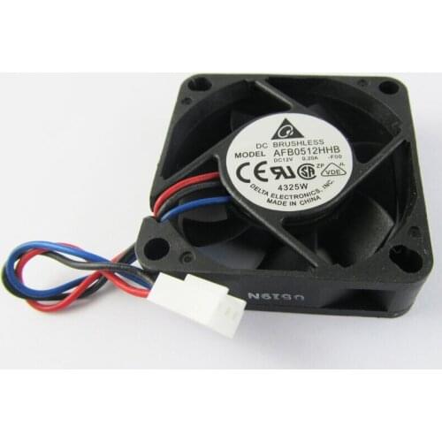 1pc DELTA AFB0512HHB 50x50x15mm 50mm 5015 12V DC Brushless CPU Cooling Fan 3 wires