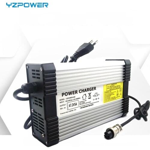 YZPOWER 96.6V 4A Electric Power Lithium Lypomer Li-Ion Battery Charger for 84V Ebike Battery