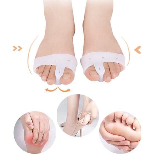 Women Forefoot Pads Insoles Foot Care High Heels Cushion Pad Finger Toe Separators Hallux Valgus Correction Pain Relief Gel Pad