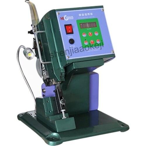 Professional mute copper belt machine Crimping Riveting machinery mute riveting mechanical headset copper buckle machine 1pc