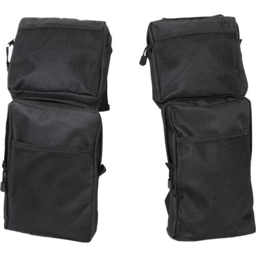 2 Pieces ATV Fender Bag - Universal For ATV UTV Motorcycle, 600D Oxford Waterproof Cargo Storage Fender Side Bags