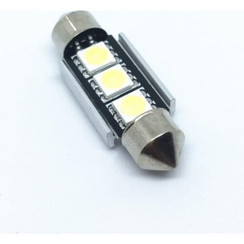 36mm 39mm 41mm SMD 5050 LED White auto Bulb interior light Blue Dome Festoon Car Light CANBUS Error Free C5W LED Lamp 12V