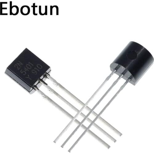50pcs/lot Transistor DIP 2N5551 2N5401 5551 5401 TO-92 (25PCS* 2N5401+25PCS* 2N5551 )