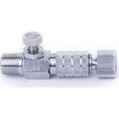 Airbrush Connects Regulators - Airbrush Quick Coupling, Separating Points Valve 1/8"