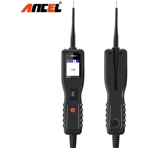 Ancel PB100 Car Battery Analyzer Tools Automotive Electric Circuit Tester 12V/24V Power Probe AC Voltage Diagnostic Scanner Tool