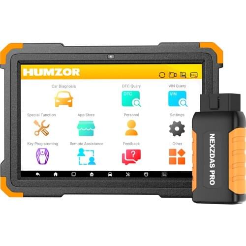 HUMZOR NexzDAS Pro OBD2 Car Scanner Diagnostic Tool for Auto ABS Airbag SAS Oil DPF EPB Reset ODB2 All Systems Same as K1 PRO