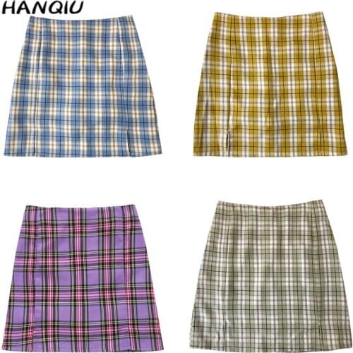 HANQIU High-waisted Pencil Skirts