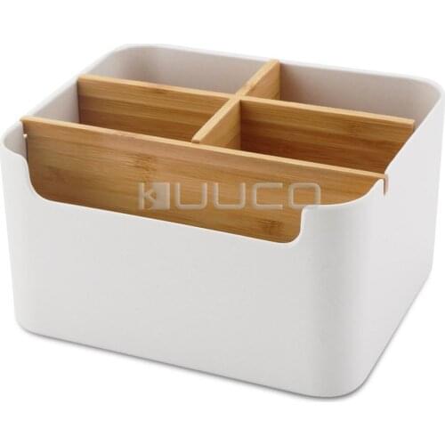 Storage Container/Storage Tools/Bamboo Storage Box for storing pens/pencils/cell phone/remote control/ hand cream/earphone etc