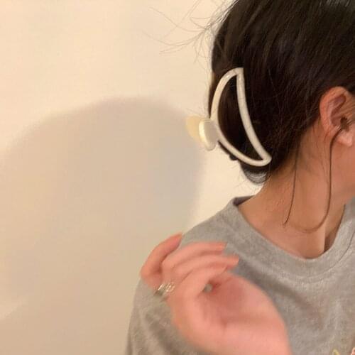 Korean Semicircle Retro Hair Claws Elegant Simplicity Hair Clips Hairpins Barrette Headwear for Women Girls Hair Accessories