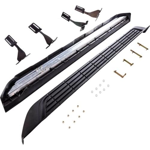 2x Left Right Running Board Side Steps Bar Board Accessory For VW AMAROK 2010 2011 2012 2013 2014 2015 2016 2017 2018 2019 2020