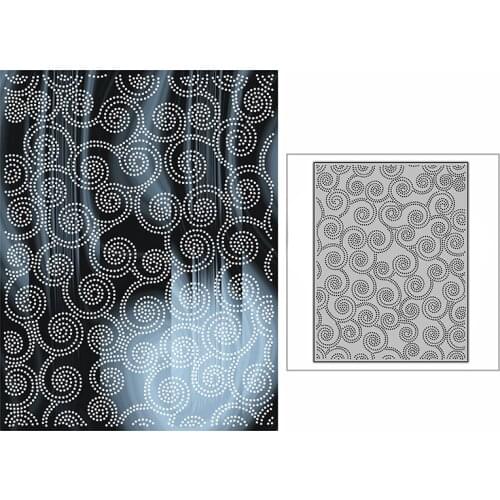 New Curvy Lace Pattern Craft Embossing Mold 2021 Metal Cutting Dies for DIY Decorative Scrapbooking Album Card Making No Stamps